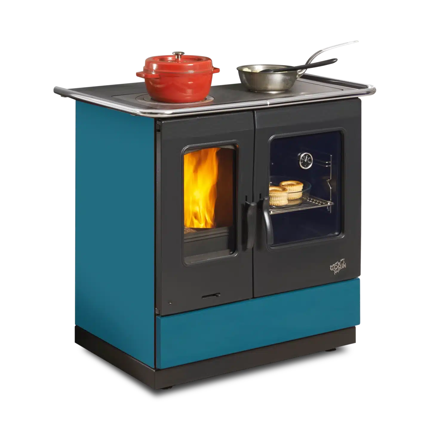 Installation Cuisinière à bois Godin ARMONNIE à Nancy