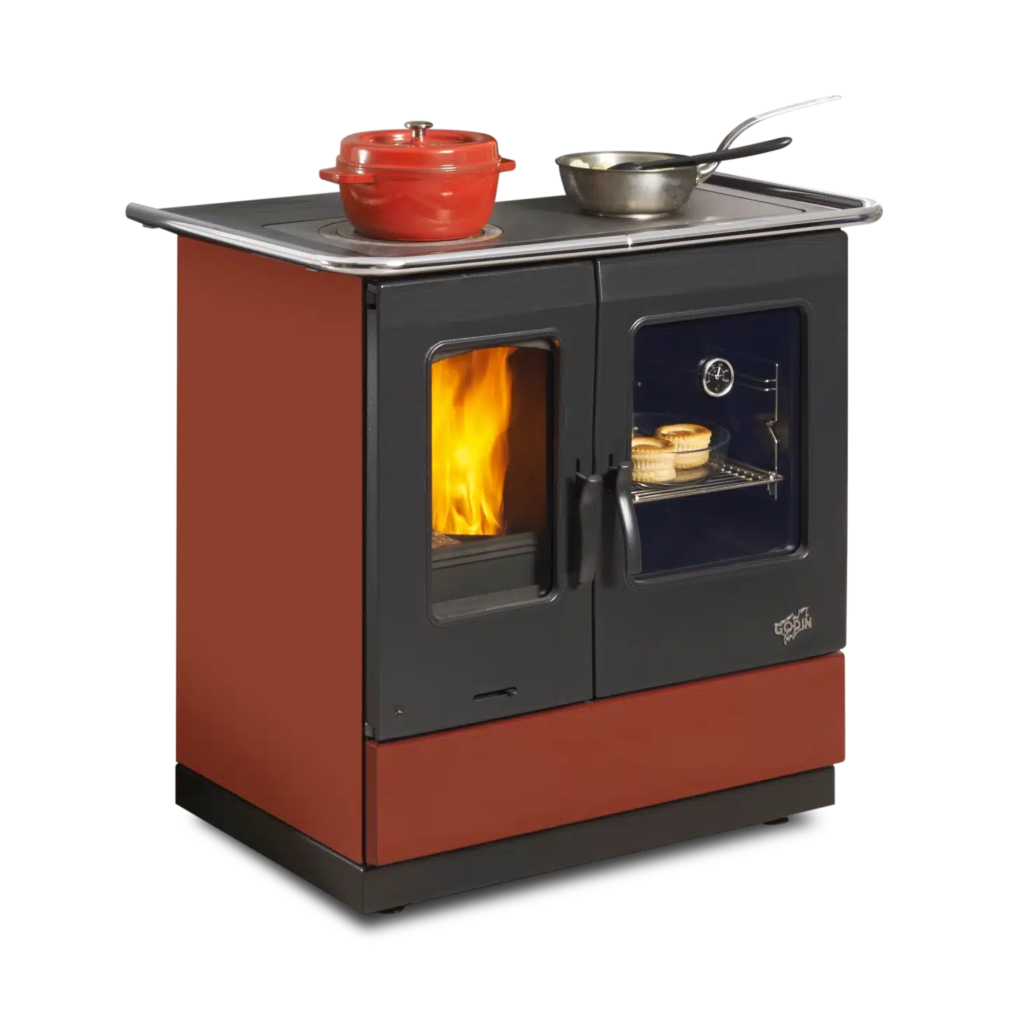 Installation Cuisinière à bois Godin ARMONNIE à Nancy