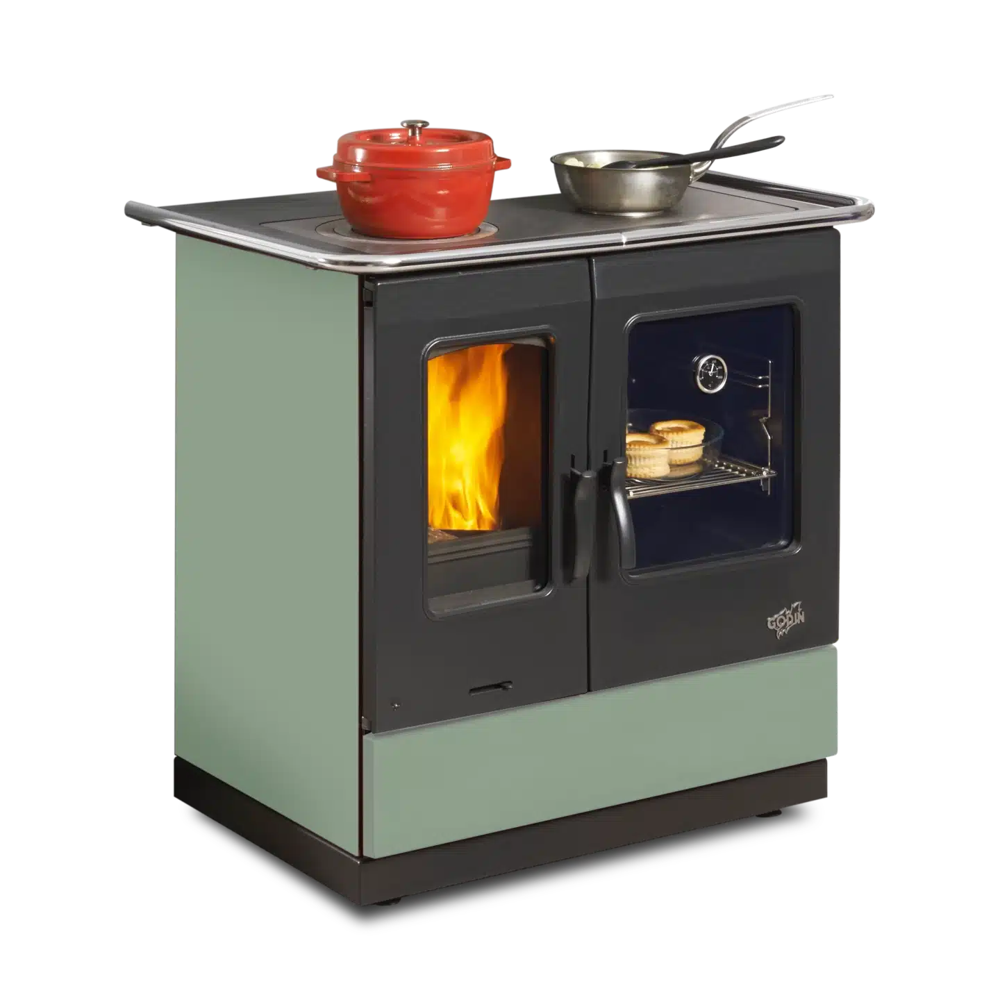 Installation Cuisinière à bois Godin ARMONNIE à Nancy