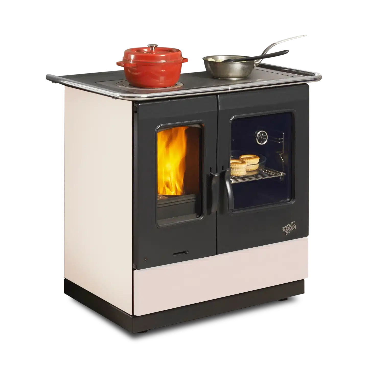 Installation Cuisinière à bois Godin ARMONNIE à Nancy